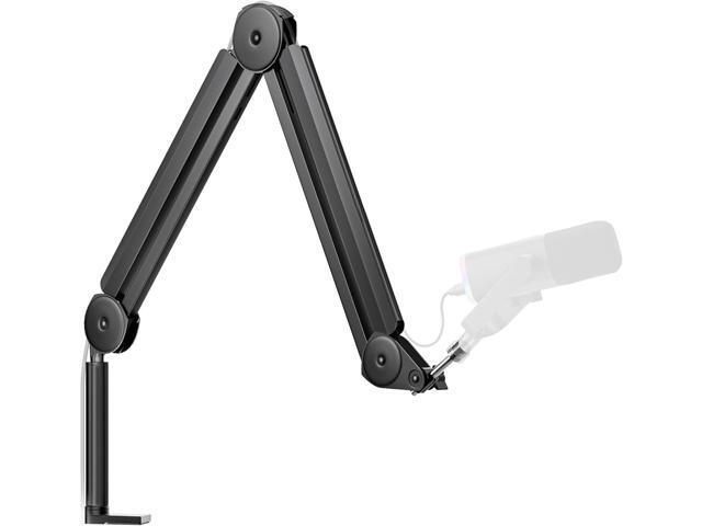 InnoGear Mic Boom Arm Microphone Stand Cable Management for Blue Yeti FIFINE AM8 K669B HyperX QuadCast S SoloCast AT2020 Shure SM7B MV7 and Other...