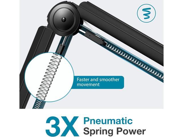 InnoGear Microphone Boom Arm, Mic Stand Desk with Cable Management Microphone Arm Stand for HyperX QuadCast SoloCast Blue Yeti Snowball Fifine...
