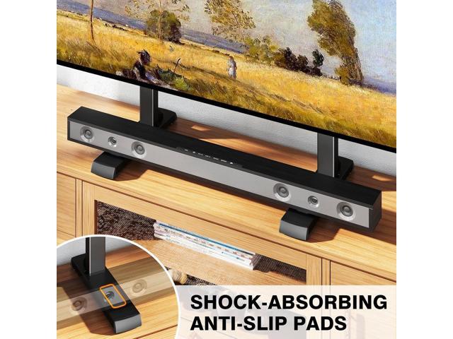 Universal TV Legs, Table Top TV Stand Base with Height Adjustable for Most 37 to 86 Inch TVs, Wobble-Free Replacement with Cable Management, Holds...