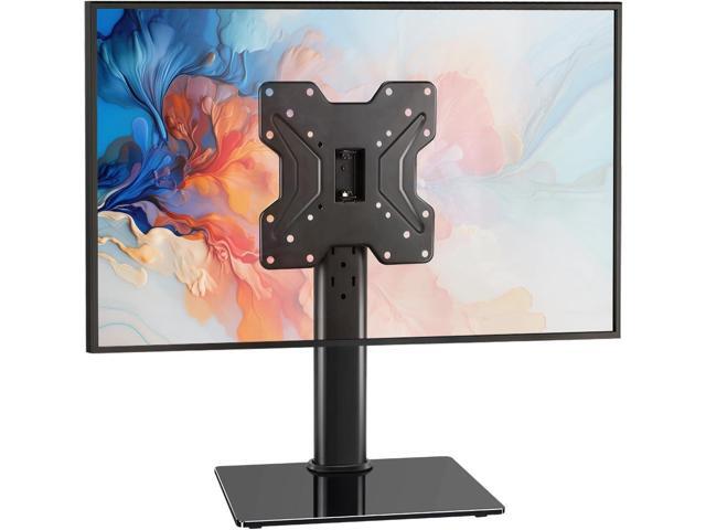 Universal TV Stand for 13'43' TVs Swivel 4 Level Height Adjustable Table Top TV Mount Stand Holds up to 77lbs