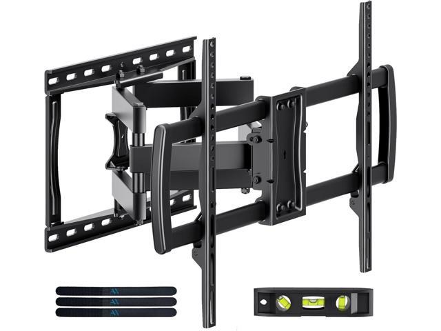 AX WABER Full Motion TV Wall Mount Bracket for Most 32-85 inch TVs,TV Mount with Dual Articulating Arms,Tilt/Swivel/Extension/Leveling,Fits 8 12...