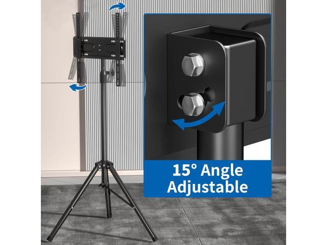 Portable TV Tripod Stand Tilt Mount for 32 to 55 inch LCD LED Flat Screen TV Display Floor Stand