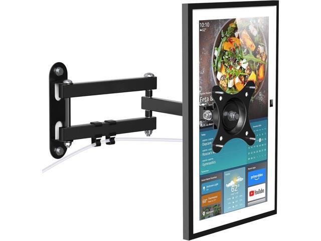 PlusAcc Wall Mount for Show 21 & Show 15 & 13-27 Inch Monitors TVs, Adjustable Full Motion Mounting Shelf with 17 Extension Arm, Rotation Swivel...