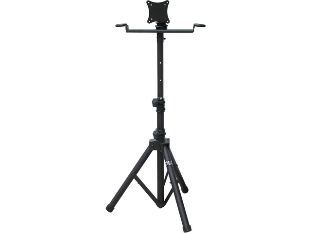 Audio2000'S S420Y Portable Flat Screen Panel LCD LED TV Monitor Stand with Foldable Tripod Legs, Including a 100 X 100 mm Standard VESA Mounting Plate
