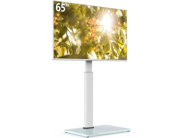 Swivel TV Floor Stand for 32-65 Inches TVs, 8 Level Height Adjustable Corner Small TV Stand Mount for Living Room/Bedroom, Holds up to 88 lbs,MAX...