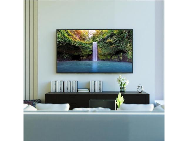 DuraPro Tilting Wall Mount Kit for 24' to 84' TVs + Bonus HDMI Cable, Up to 132 lbs, VESA Mounting Standard 100mm x 100mm - 700mm x 400mm
