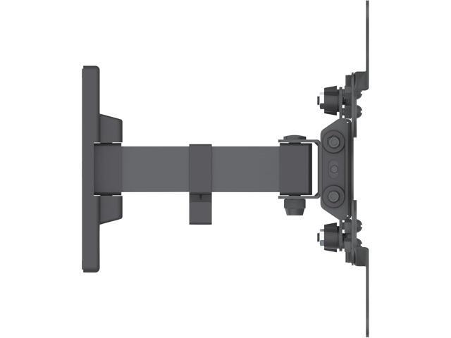 MANHATTAN Universal Wall Mounted TV Hardware Flat Panel TV Arm Single Arm Black 461399