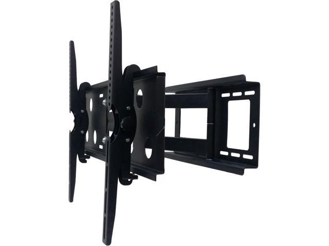 2xhome New TV Wall Mount Bracket (Single Arm) and Free HDMI Cable Secure Cantilever LED LCD Plasma Smart 3D WiFi Flat Panel Screen Monitor...