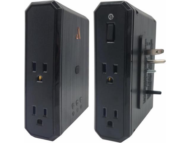 Austere III Series, Wall Power 4 Outlet Surge Protector, 2500 Joules, EMI/RFI Filtering, Flameless MOV, Overcurrent Protection, SmartFit Outlets, 4...