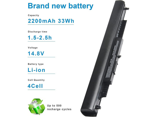 ARyee Laptop Battery Replacement for 807956-001 807957-001 HS04 HS03 807612-421 807611-221 240 G4 HSTNN-LB6U HSTNN-DB7I HSTNN-LB6V TPN-I119...