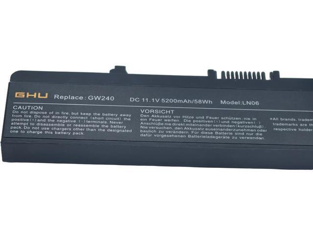 GHU Premium Battery 58Wh Compatible with Dell Inspiring 1545 Module Type X284G RN873 GW240 1525 Recharges Over 500 Times