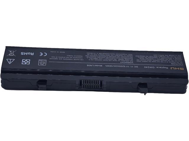 GHU Premium Battery 58Wh Compatible with Dell Inspiring 1545 Module Type X284G RN873 GW240 1525 Recharges Over 500 Times
