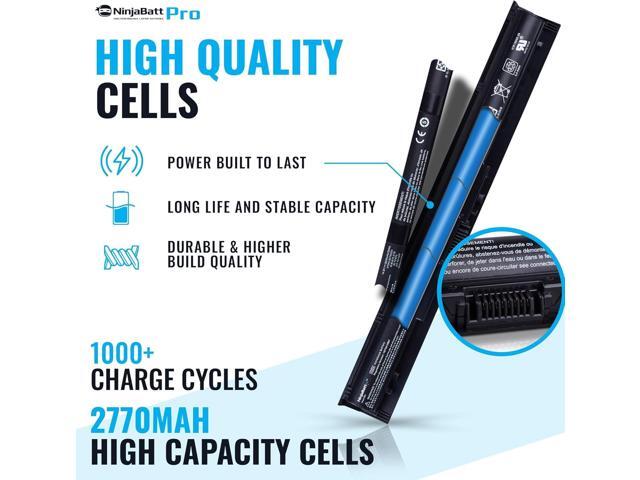NinjaBatt Pro Battery for HP 800049-001 K104 800010-421 KI04 KIO4 HSTNN-LB6R 17-G121WM TPN-Q160 TPN-Q158 TPN-159 TPN-Q161 TPN-Q162 HSTNN-DB6T...