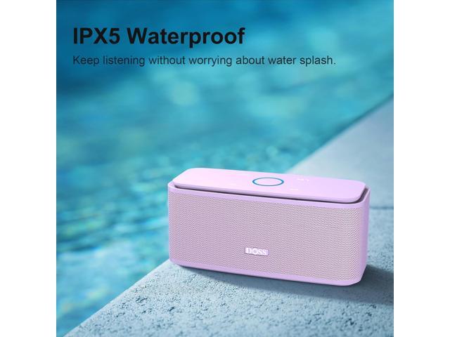 DOSS SoundBox Touch Wireless Bluetooth Speaker-12W HD Sound with Rich Bass, IPX5 Waterproof, 20H Playtime, Ideal Christmas & White Elephant Gift...