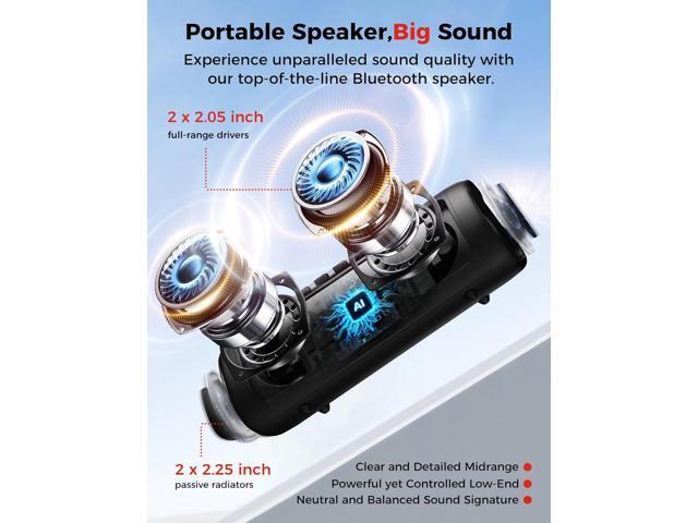 Bluetooth Speaker Gifts for Men: Portable Wireless, IPX5 Waterproof, White Elephant Gifts for Adults, Stocking Stuffers for Teens Boy Girl, Up to...