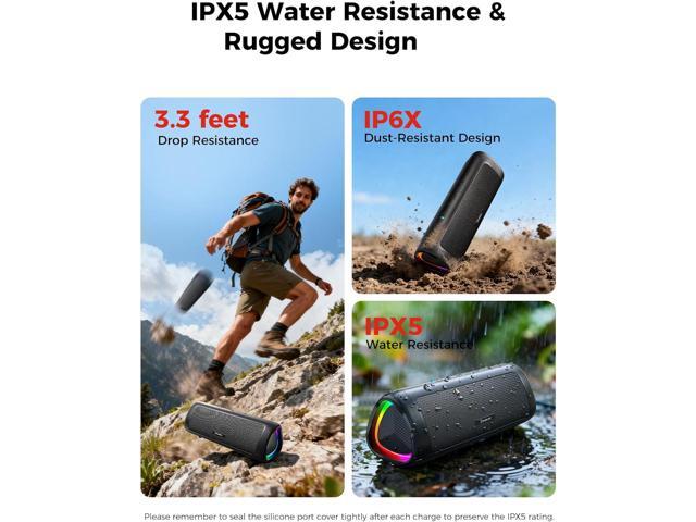 Bluetooth Speaker Gifts for Men: Portable Wireless, IPX5 Waterproof, White Elephant Gifts for Adults, Stocking Stuffers for Teens Boy Girl, Up to...