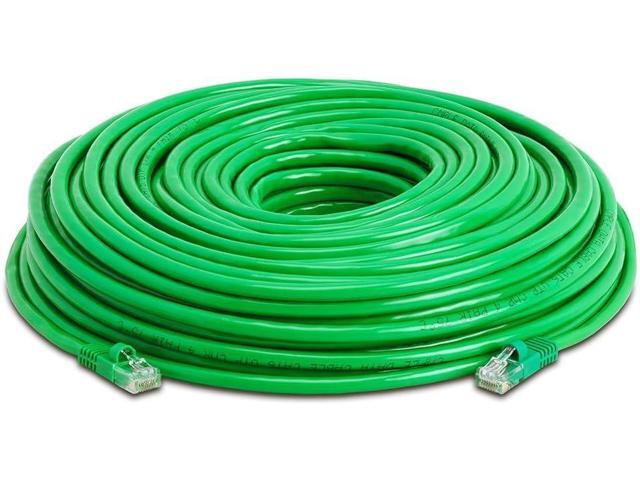Cmple - Cat5e Ethernet Cable 150 ft, 350 MHz UTP Cat 5e Ethernet Patch Cable, 1Gbps Network LAN Cables, RJ45 Connectors, Compatible with Laptop,...