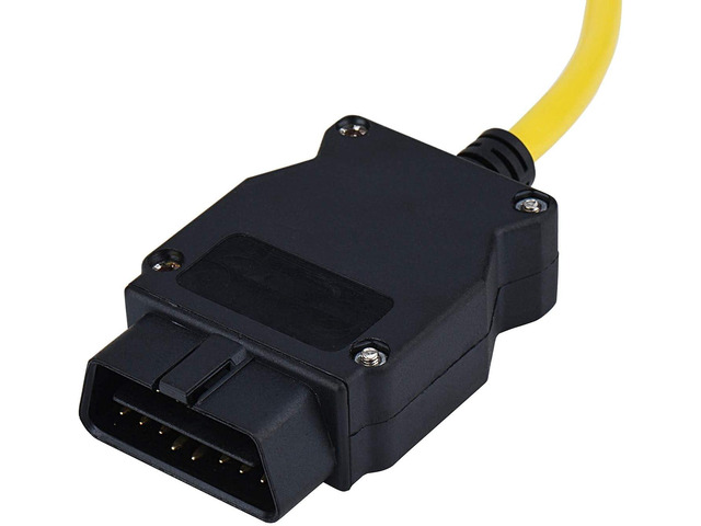 Lightning to OBD2 2 in 1 Phone to OBD2,ENET Rj45 Cable ethernet Connector Tools to OBD Interface Cable Coding F-Series 10/100Mbps High Speed,Plug...