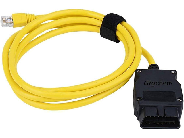 Lightning to OBD2 2 in 1 Phone to OBD2,ENET Rj45 Cable ethernet Connector Tools to OBD Interface Cable Coding F-Series 10/100Mbps High Speed,Plug...