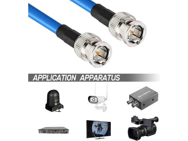 Superbat SDI Cable BNC Cable 3G/6G/12G (Belden 1694A)100ft,Supports HD-SDI/3G-SDI/4K/8KSDI Video Cable Precision Video Cable(1Pcs)