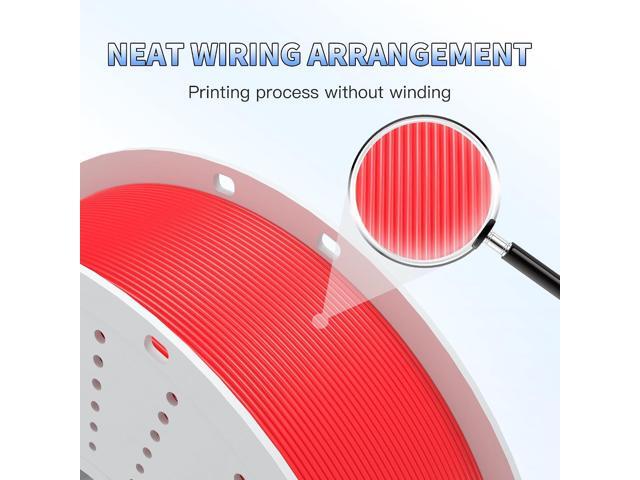 PINBALL PETG 3D Printer Filament 1.75mm High Precision Durable Strong Filament Mith Better Flow Dimensional Accuracy +/- 0.02mm Suitable for Most...