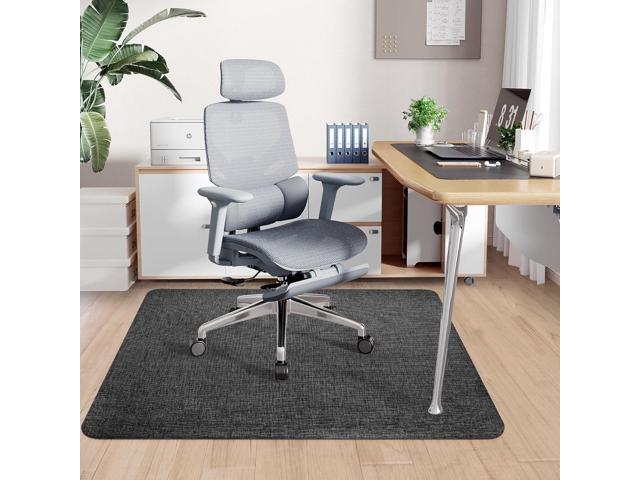 Sycoodeal Office Chair Mat for Hardwood & Tile Floor, 36' x 48' Heavy Duty Computer Gaming Chair Mat for Rolling Chairs Non-Curve, Anti-Slip, Floor...