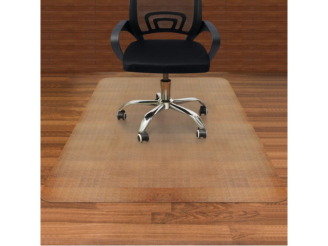 AiBOB Chair Mat for Hardwood Floor, 36 X 48 inches Desk Chair Mat for Wood and Tile Floors, Protection Mats for Office and Home, Easy Glide for Chairs