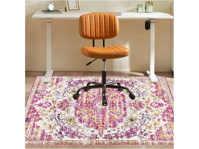 Office Chair Mat for Hardwood Floor, 36'x48' Anti-Slip Desk Chair Mat for Hard Floors, Under Desk Computer Rug for Rolling Chair, Easy Glide Floor...