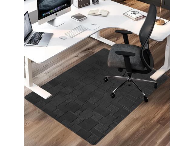 Office Chair Mat for Hard Floor, 63x51 inches Large Computer Chair Mat, Multi-Purpose Desk Floor Protector for Work, Home, Gaming