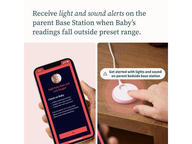 Owlet - Dream Sock – Smart Wearable Baby Monitor with Live Heart Rate & Oxygen Alerts - Mint - image 4