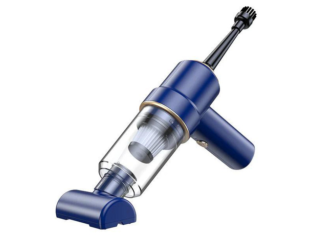 BDI TECHNOLOGY 3 in 1 Mini Car Auto Vacuum Cleaner & Air Blower Cordless Handheld