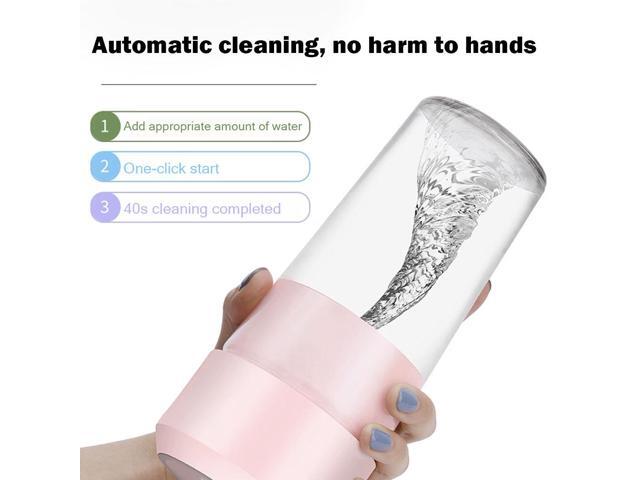Portable Blender Personal Size, 6-Blade Ice Crusher for Smoothies Shakes, USB Rechargeable Travel & Sports Bottle, BDI TECHNOLOGY (White)
