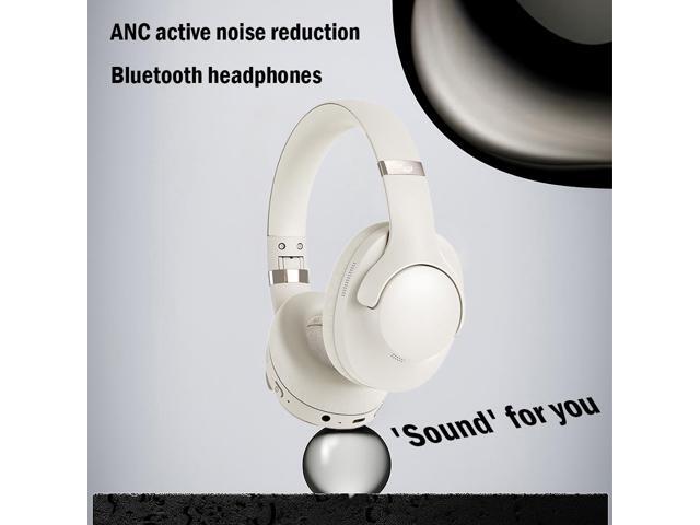 BDI Active Noise Cancelling Wireless Headphones with Hi-Fi Audio, Comfortable for Travel/Office/Game