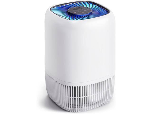 Air Purifiers for Home with High Efficiency Filter Up to 1076 Ft² for Pet Hair, Odors, Pollen, Smoke, Compact Air Cleaner with 3 Speeds, Timer,...