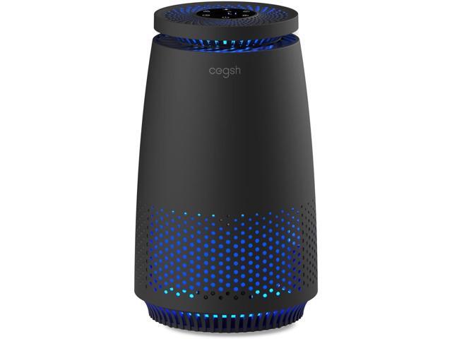 Air Purifiers for Home Bedroom, 3-in-1 HEPA Filter for Pets Dander Dust Pollen Smoke Odors, Quiet Air Cleaner with Sleep Mode, 12H Timer, Night...