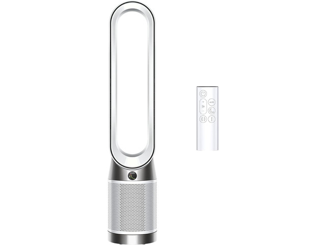 Purifier Cool PC1, HEPA Air Purifier Tower Fan, App and remote controlled, 350° oscillation, 10 levels, bladeless (White)