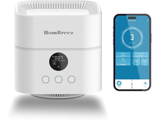 Air Purifier and Humidifier Combo for Bedroom, Covers Up to 200ftÂ², H13 True HEPA Filter, 400ML Water Tank, Quiet Cool Mist Top Fill Essential Oil...