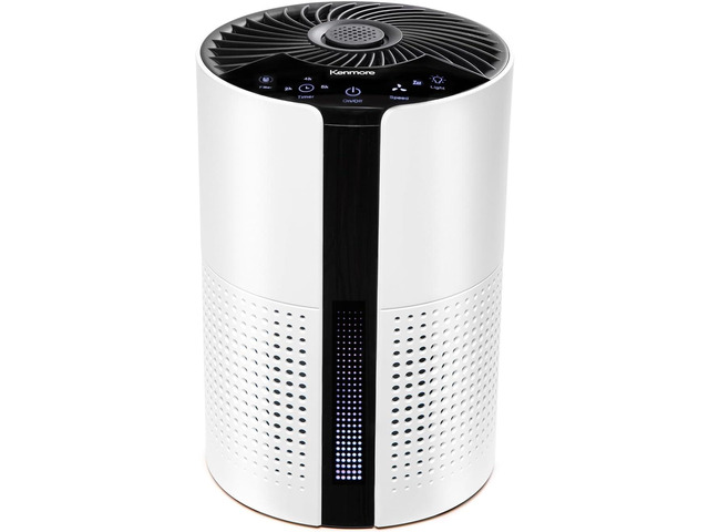 PM1010 Air Purifiers for Bedroom Up to 348 Sq. Foot with H13 True HEPA Filter, Child Lock, Sleep Mode for Small Rooms