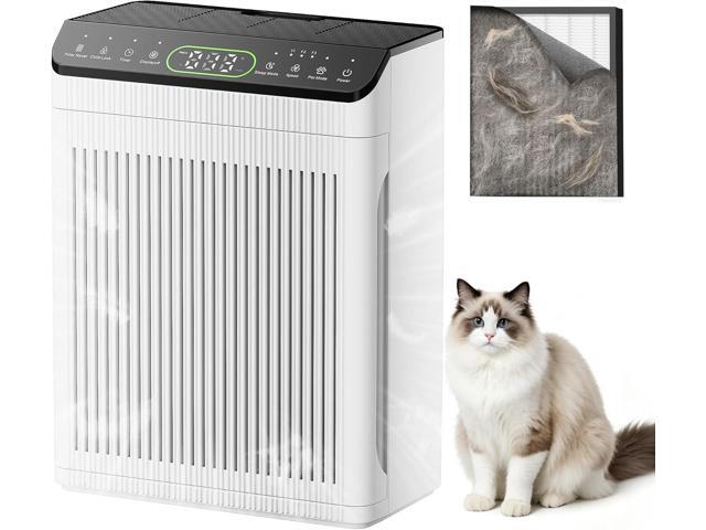 Air Purifiers for Home Large Room, Air Purifier up to 2200sq. ft, PM2.5 Air Quality Display, Sleep Mode with Fragrance for Smoke Dust Odors, ET066,...
