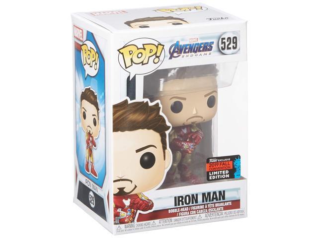 Funko Pop! Marvel: Avengers Endgame - Tony Stark (Iron Man 3) with Gauntlet, Fall Convention Exclusive