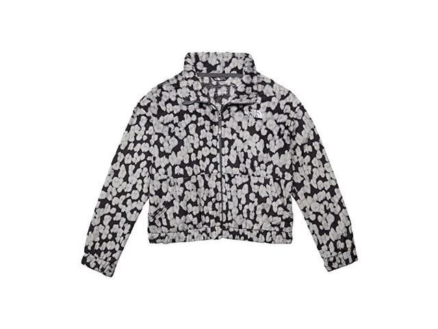 The North Face Girls' Printed Osolita Full Zip Jacket - Vanadis Grey Leopard Print - XS