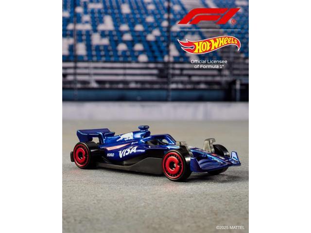 Hot Wheels - 1:64 Scale Formula 1 Collectible Race Car (5-Pack) - image 9