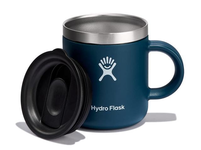 Hydro Flask Stainless Steel Mug - Insulated Travel Portable Coffee Tumbler with Handle, 6 fl oz