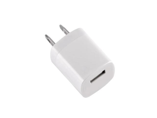 Qixxronics USB Wall Charger Cube, 1A/5V USB Adapter Block, USB Adapter Power Plug Charging Station Box Base Replacement for iPhone 14/13/11/12...