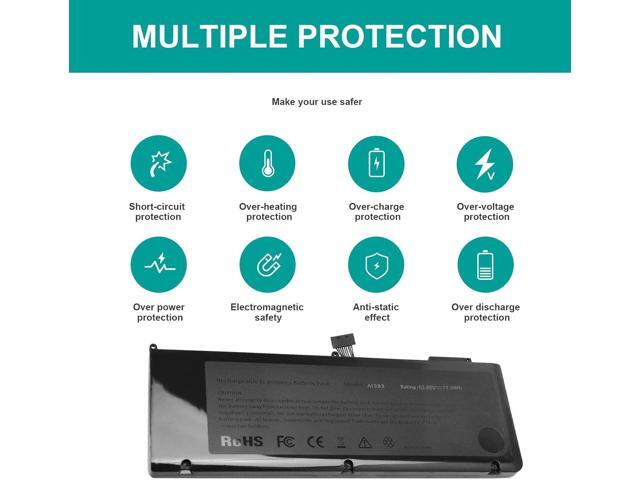 Futurebatt A1286 A1382 Laptop Battery for MacBook Pro 15 inch Mid 2012 Early 2011 Late 2011 Replacement for MacBook Pro 8,2 9,1
