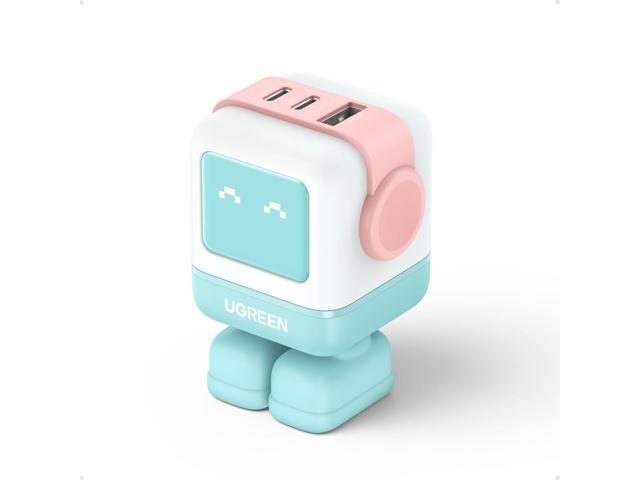 UGREEN Uno 65W USB C Charger Block, 3-Port GaN Charger Fast Charging for iPhone 17, Gifts for Women, for MacBook Pro/Air, XPS, Galaxy S25/S24,...