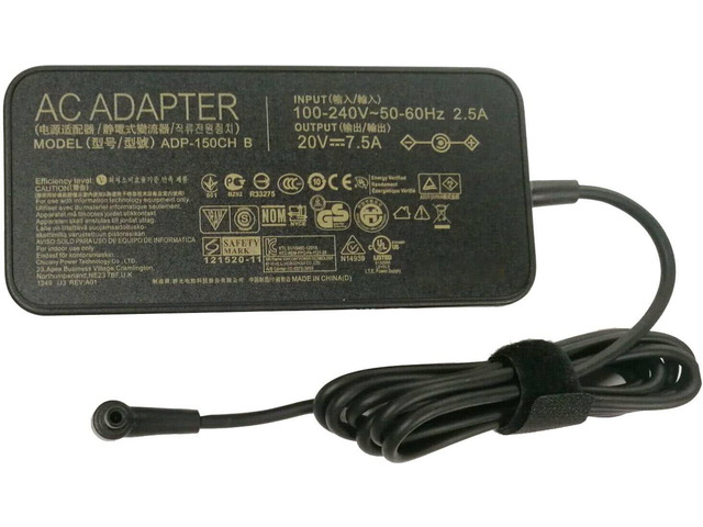 20V 7.5A 150W AC Adapter Charger for Asus ROG Strix G531 ROG G531 FX95D VX60G FA506 FA706 FX505DT G531GT-BQ012T G531GT-BQ020T TUF Gaming...