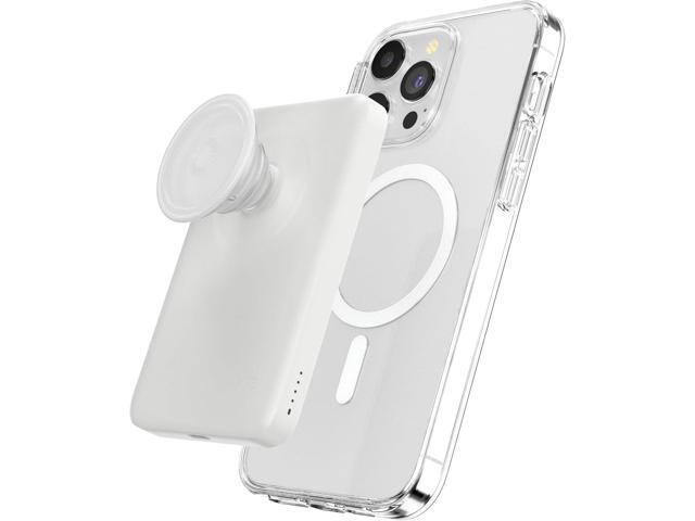 PopSockets PowerPack for MagSafe Magnetic Power Bank, Portable Phone Charger, Magnetic Wireless Battery Pack, 5000mAh for iPhone 16/15/14/13/12...