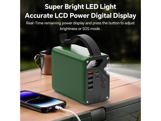 80000mAh High Capacity PD 30W Power Bank Fast Charging 22.5W Portable USB C Battery Packs with 5 Outputs & LCD Display Battery Bank for iPhone,...