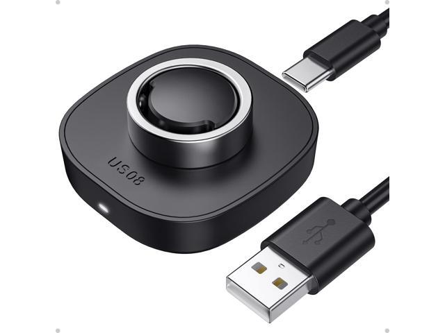 Travel-Friendly Smart Ring Charger, Compatible with Oura Ring Gen3 Horizon/Heritage Size 8, Fast and Safe Charging with USB-C Cable (Black) Travel-Friendly Smart Ring Charger, Compatible with Oura Ring Gen3 Horizon/Heritage Size 8, Fast and Safe Charging with USB-C Cable (Black)